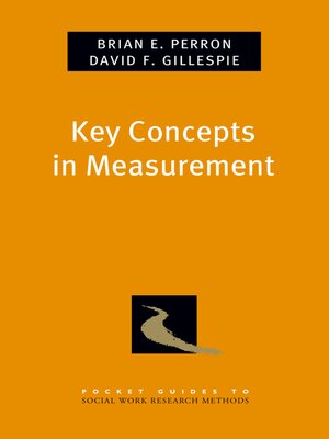 cover image of Key Concepts in Measurement